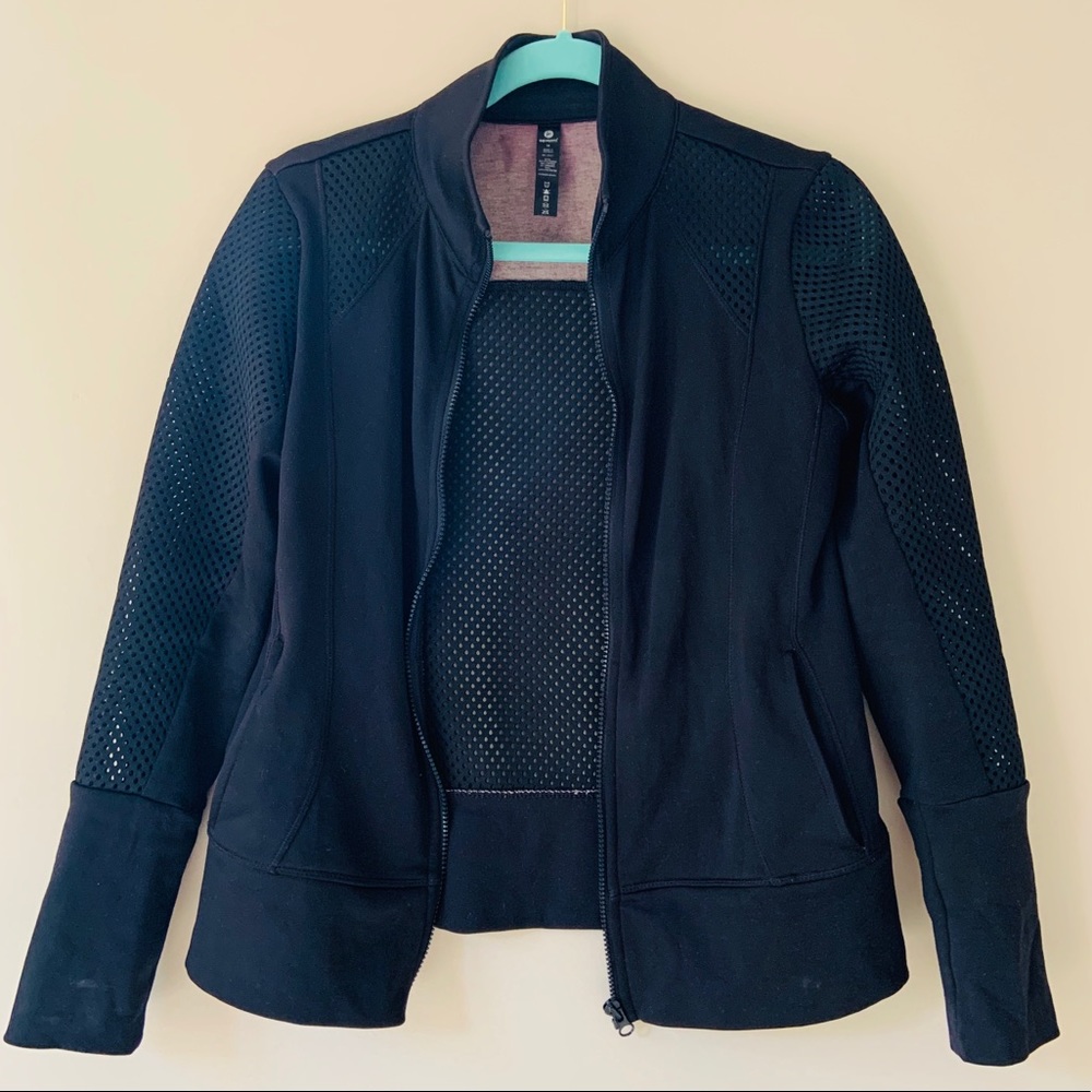 Black athletic jacket